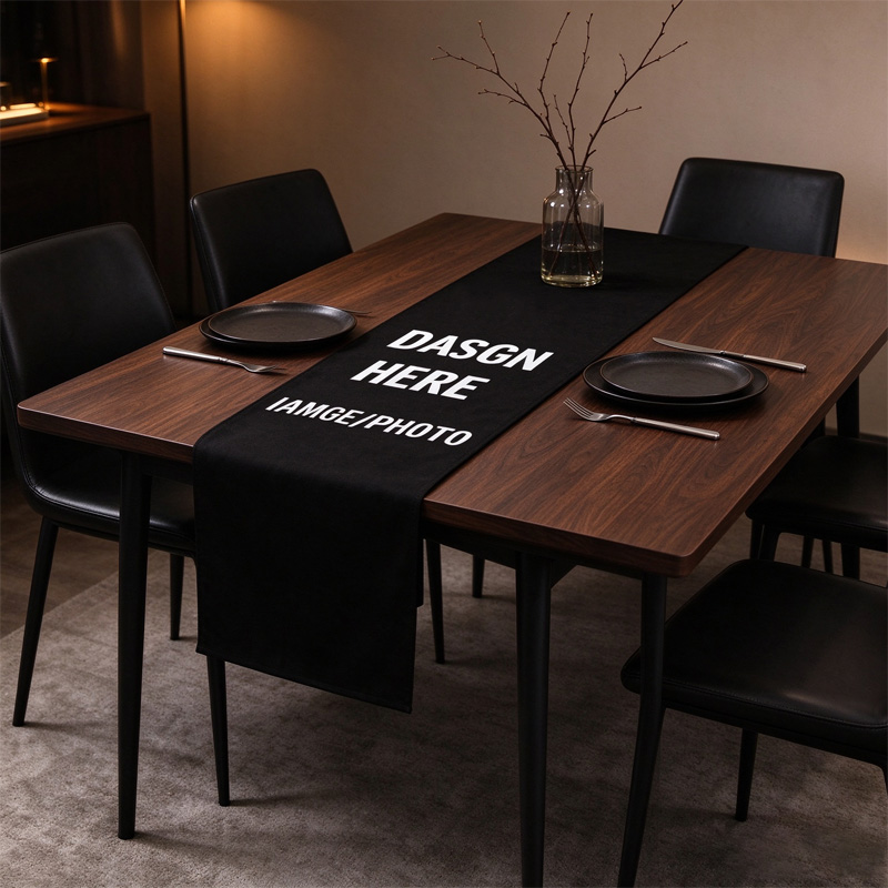 Custom 1pc Home Dining Black/  - Home Textiles & Decorations review and price
