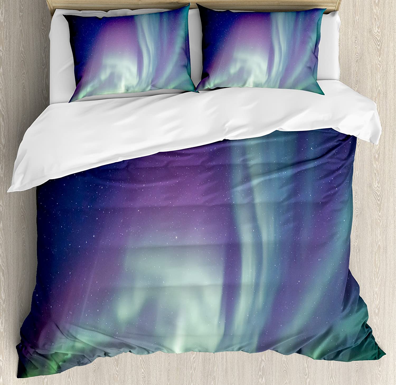 3pcs Bedding Set Aurora Boreal - Home Textile review and price