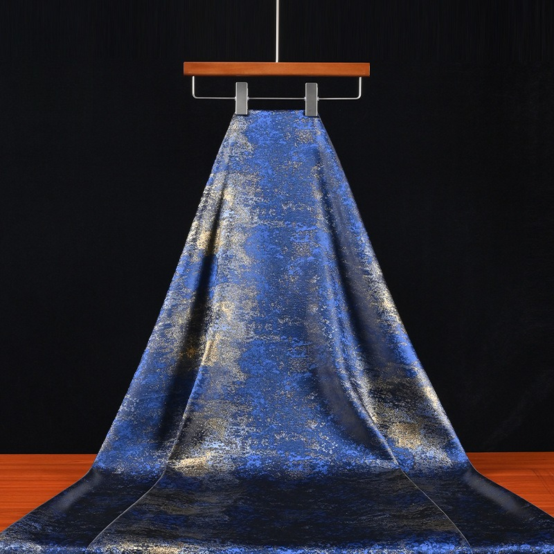 Retro Blue Gilded Gradient Tex - Home Textiles Usa review and price