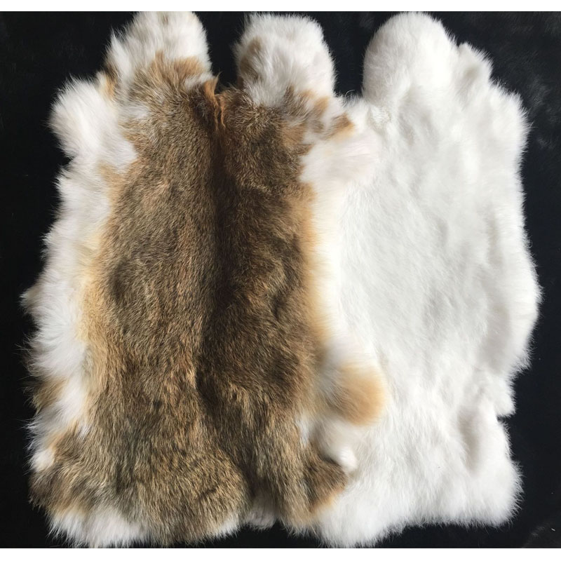 Nature Real Genuine Rabbit Fur - Home Textiles Sale review and price