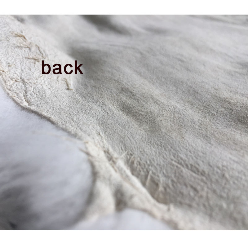 Nature Real Genuine Rabbit Fur - Home Textiles Sale review and price